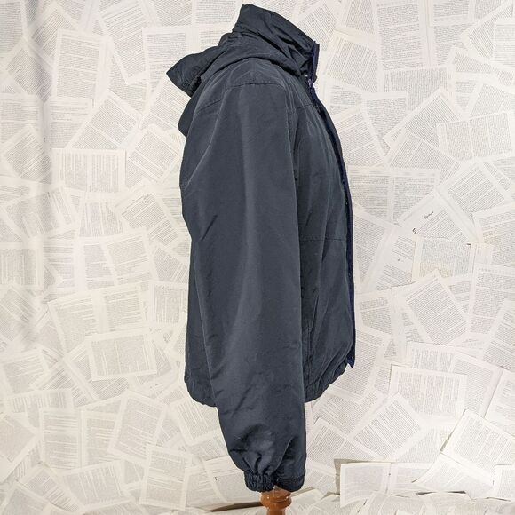 LL Bean Full Zip Nylon Windbreaker Medium - Picture 4 of 10
